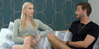 ADULTMOBILE - Slutty Babysitter Seduces The Big Brother In Order To Get Him To Fuck Her